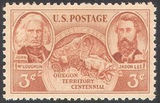 USA 1948 Oregon 100°/Bovini/Carro/Trasporti/Natura/Animali/Agricoltura 1v (n29235)