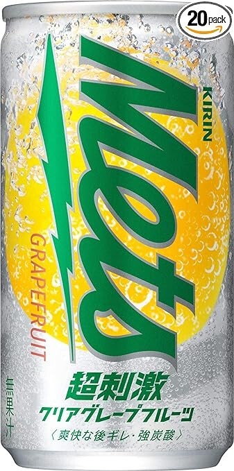 Kirin Mets Super Stimulated Clear Grapefruit 190ml can x 20 From