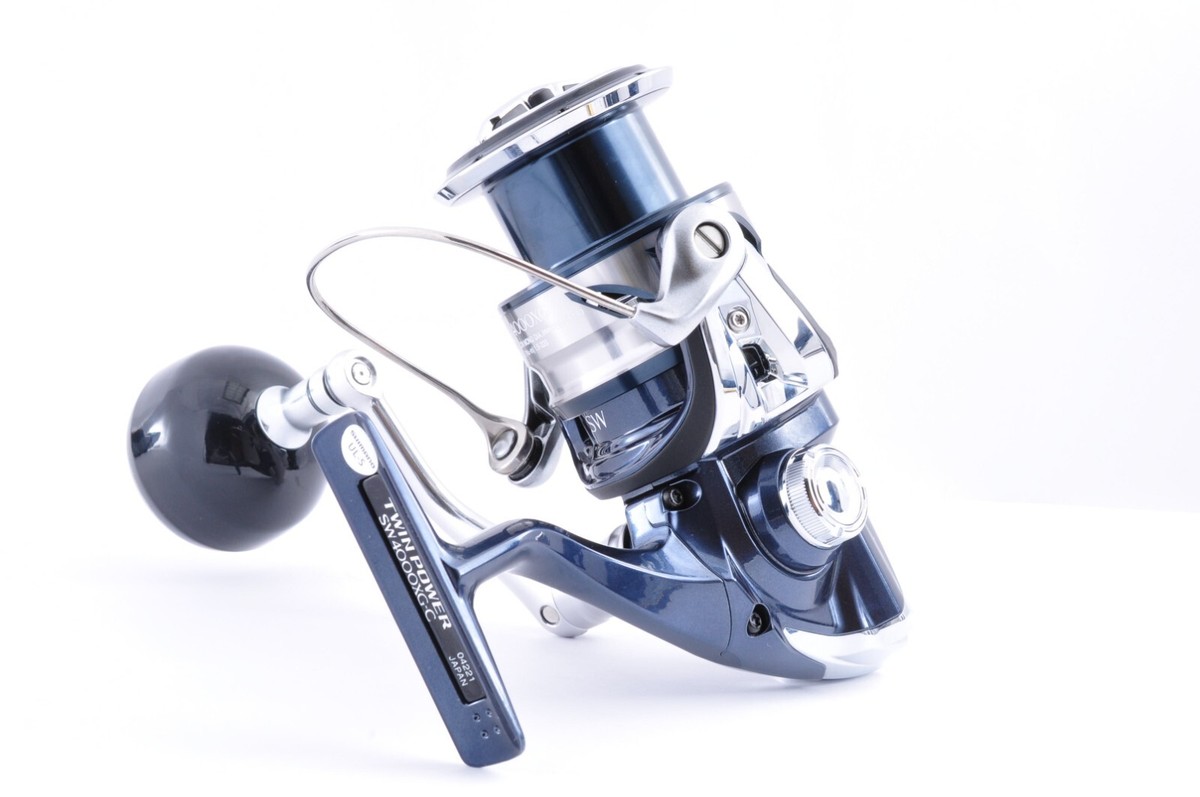 Shimano Spinning Reel 21 TWIN POWER SW 4000XG Gear Ratio 6.2 Shimano Spinning Reel 21 TWIN POWER SW 4000XG Gear Ratio 6.2