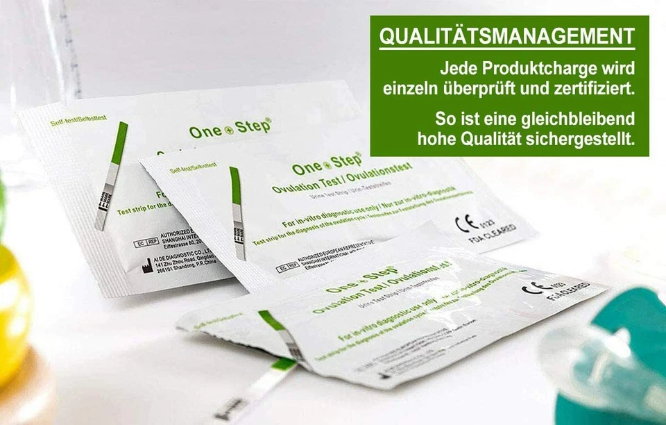 50 Ovulationstest Streifen 20 miu/ml - optimale Sensitivität & Sicherheit - Bild 3 von 4