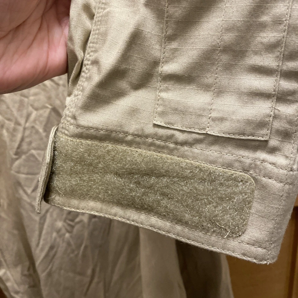 Camisa táctica 5.11 adulto mediana XPRT bronceada rápida ropa de trabajo militar acolchada para hombre Foto 4 de 4