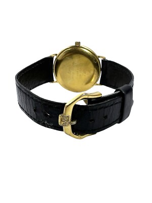 Raymond Weil 5513 18k Gold Vermeil Gold Tone Geometric Dial 31mm