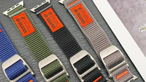 Nylon Loop Strap for Apple Watch Band Ultra 2 49mm Bracelet iwatch 10 9 8 7 6 SE - Video 1 of 1