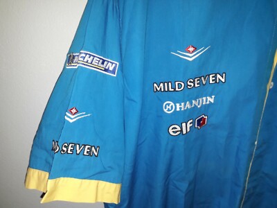 Chemise Renault F1 Team - Manches Courtes - Bleue/Jaune - Taille XL - Sans étiquette
