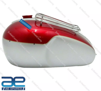 Triumph T120 Bonneville Kraftstofftank Neu Front Stahl Silber Cherry Lackiert