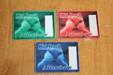 Kid Rock  - 3 x Backstage Pass Unused  -  Lot # 31 - FREE POSTAGE