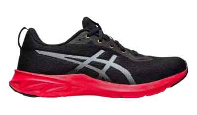 ASICS VERSABLAST 2 LOW RUNNING TRAINER SNEAKER MEN SHOES BLACK/RED SIZE 12 NEW