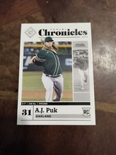 A.J. PUK 2020 PANINI CHRONICLES (RC) #43 FREE SHIPPING