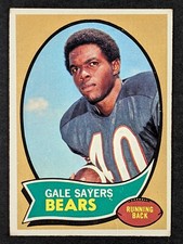 1970 Topps Football #70 Gale Sayers Chicago Bears