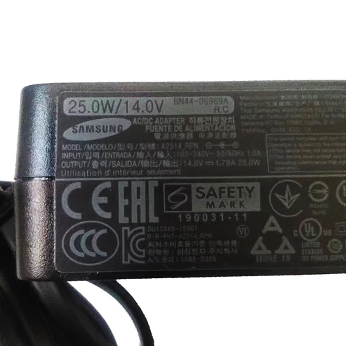 BN44-00989B A2514_RPN Adaptateur Chargeur Secteur 14V 1.79A 25W pour Samsung Moniteur TV - Photo 2/6