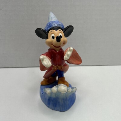 Rare Vintage Disney Goebel Fantasia Sorcerer Mickey Mouse Figurine NO BOX