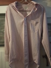Vintage JC Penney Med Towncraft Penn Prest Long Sleeve Shirt Light Weight
