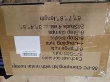 NEW ZHUOQUE STEEL CLAMPING KIT WITH METAL HOLDER 58-PC R22