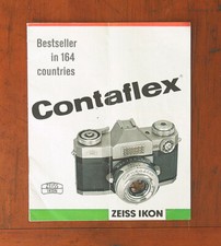 ZEISS CONTAFLEX SALES BROCHURE/19896