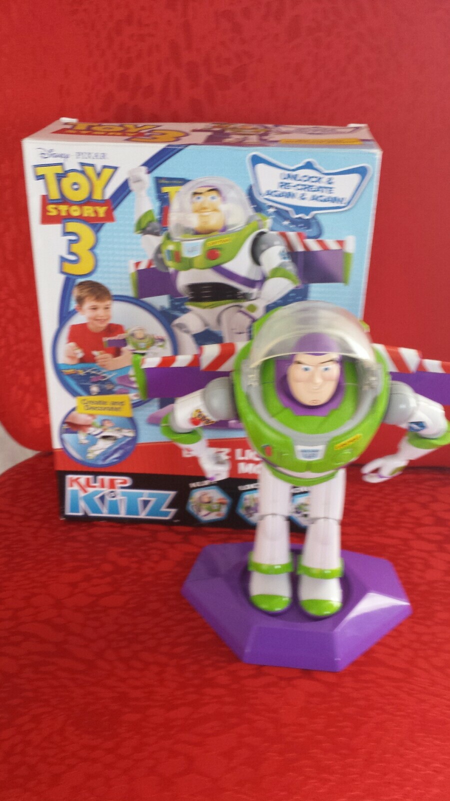 Toy Story 3 Buzz Lightyear Klip Kitz Model Kit,Complete with Box. | eBay