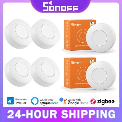 SONOFF SNZB 01P ZigBee Button Switch EWeLink Smart Home Scene Switch Work For ZB