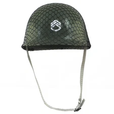 Army Helmet Childs Plastic Green Costume Accessory Hat