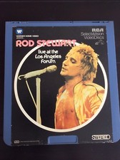 ROD STEWART LIVE AT THE LOS ANGELES FORUM CED Video Disc