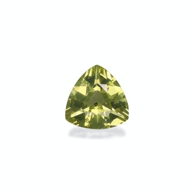 1.26ct Marvelous! 100% NATURAL Lime Green Chrysoberyl trilliant cut - 7mm