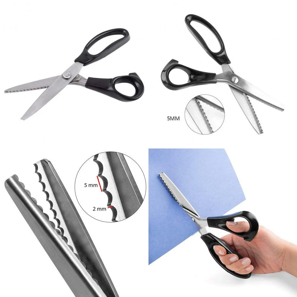 Large 2024 scallop scissors