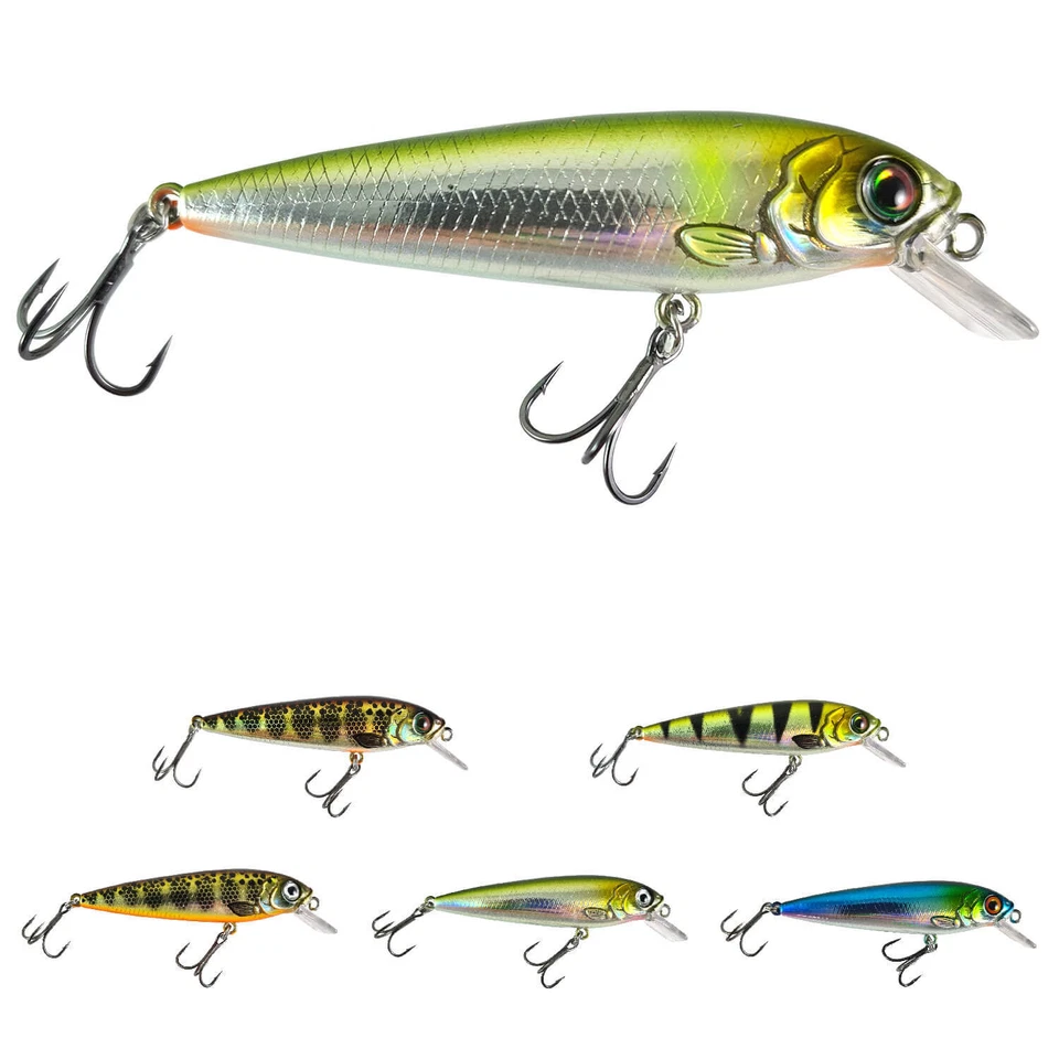 Hybrida Wobbler Minnow Twitchbait W1 7cm 8g Kunstköder Schwebend Köder Barsch - Bild 1 von 1