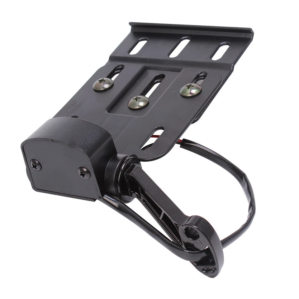 Luz LED montaje lateral matrícula apta para Harley Sportster Dyna Fat boy 2004-UP Foto 4 de 4