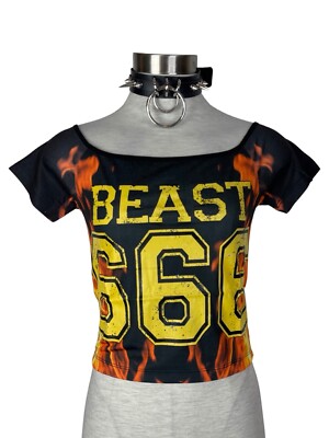 Rat Baby by Too Fast Beast 666 SatanRock Metal Punk Band Tattoo Goth T  Shirt Top