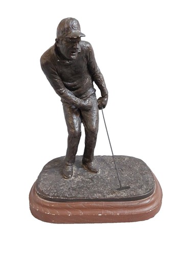 michaelgarman  ゴルフ　人形　ブロンズ像　置物 michaelgarman ゴルフ 人形 ブロンズ像 置物