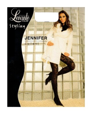 SG Women's LEVANTE Worked 70 Den Trim Elastic Soft Comfort Bare Toe Tights 