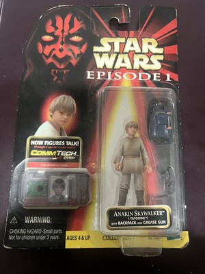 Hasbro Star Wars Episode 1 1998 Anakin Skywalker Action Figure Sealed