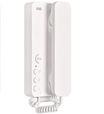 Gegensprechanlage Urmet 1183/5 Elektronisch Über Weiß Miro 2 Voice 2 Drähte