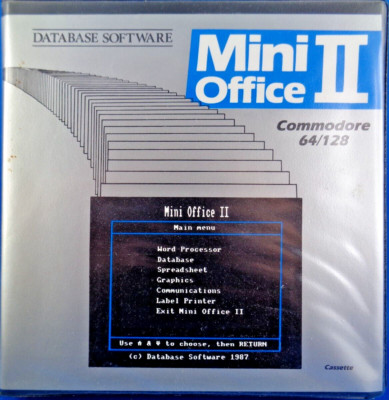 COMMODORE 64/128 -- MINI OFFICE II (DATABASE) | eBay