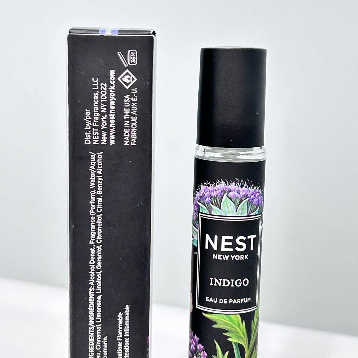 New in box NEST Indigo EDP Perfume women spray travel size ml