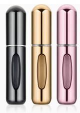 3Pack 5ml Portable Mini Perfume Atomizer Bottles Refillable Empy Perfume Sprayer