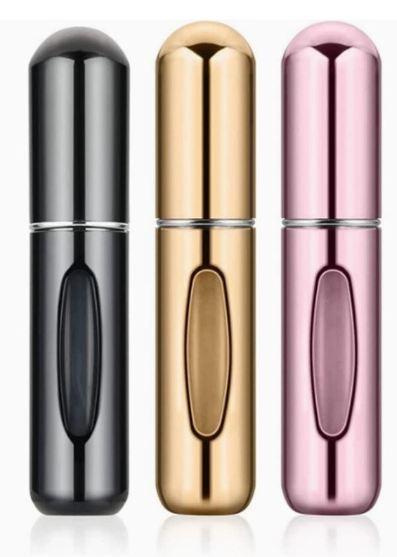 3Pack 5ml Portable Mini Perfume Atomizer Bottles Refillable Empy Perfume Sprayer