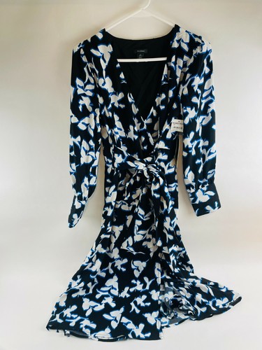 Halogen Midi Wrap Dress, Womens XS-P 