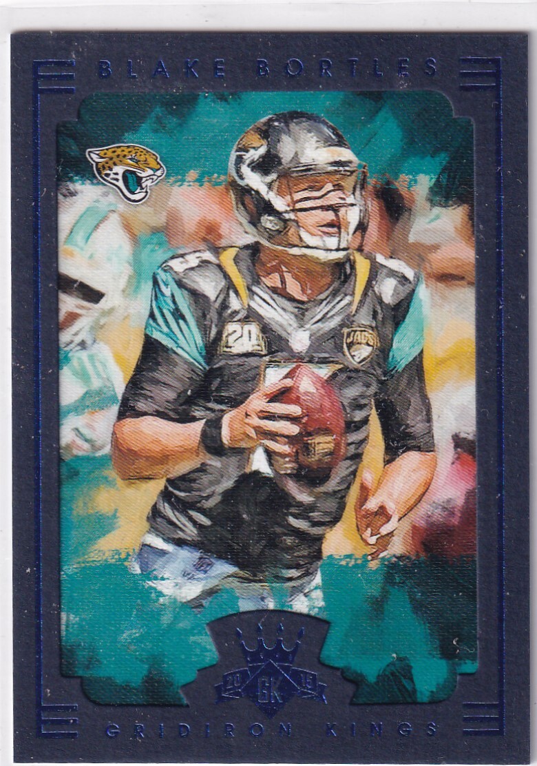 2015 Panini Gridiron Kings #93 Blake Bortles Blue Framed NM