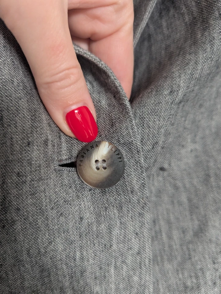 Fabiana Filippi Linen Blazer - Image 4 of 4