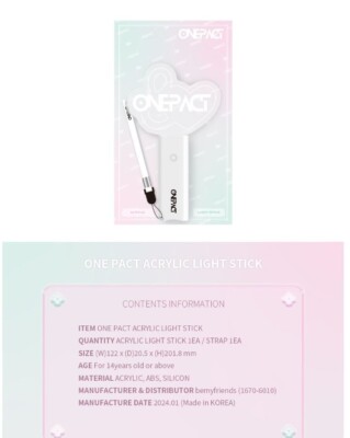 ONE PACT Official Acrylic Light Stick | eBay