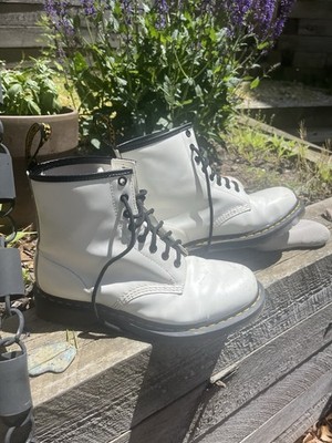 Doc Martin White Boots