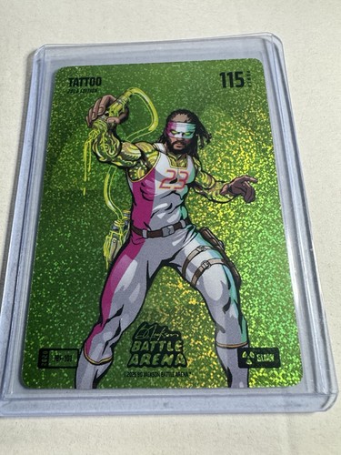 Bo Jackson Battle Arena “Tattoo”, Fernando Tatis Jr. Glow Battlefoil, Padres