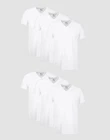 Hanes Men's Undershirt Pack, V-Neck, Moisture-Wicking Cotton with Odor Control,