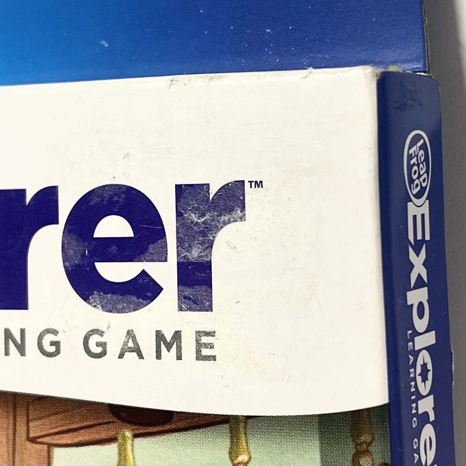 Leap Frog Leap Pad Explorer SpongeBob SquarePants Math 1 2 3 GS U PLEASE READ - Image 2 of 4