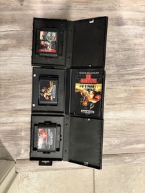 Sega Genesis Super Monaco GP, Rambo III, True Lies Lot w/ Manuals & Cases