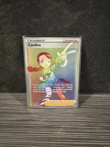 Pokemon Candice 204/195 - Silver Tempest - NM ENG Secret Rare