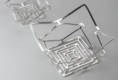 Nousaku Kago Square L • Tin • Bend and Arrange • New in BOX | eBay