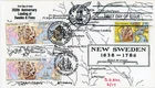1988 Sc # C117 New Sweden Joint FDC with Sweden and Finland by DH Ahl # 2 of 17