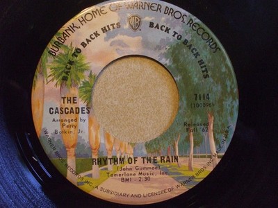 The Cascades  - Rhythm Of The Rain / The Last Leaf (7'', Single, RE)