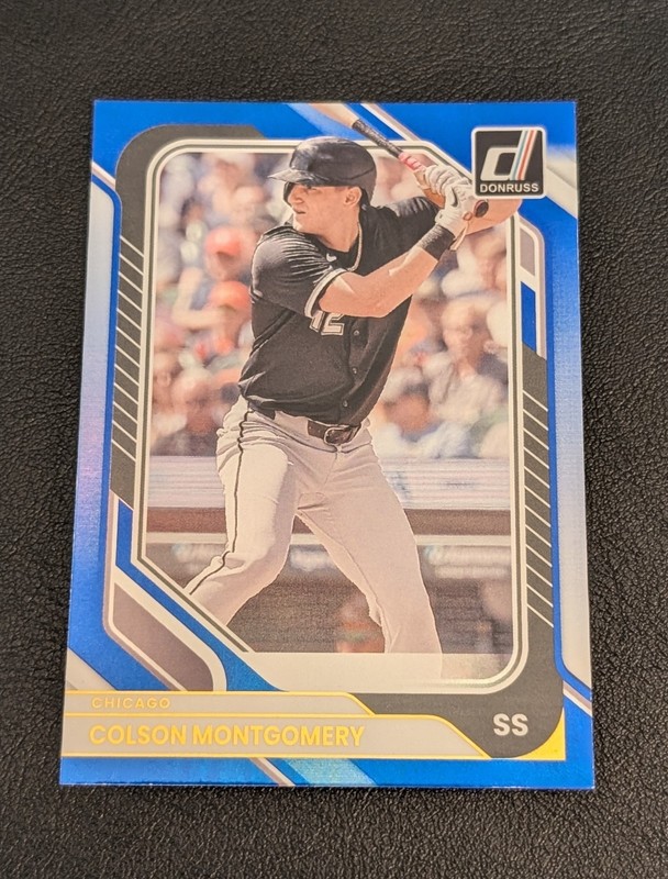 Colson Montgomery 2026 Donruss Baseball Blue Foil Parallel #083/149