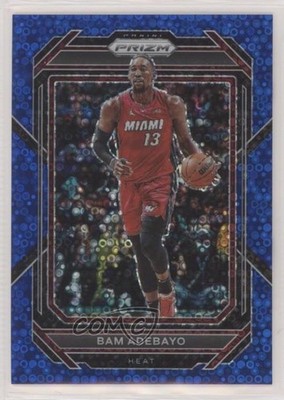 2022-23 Panini Prizm Fast Break Blue Prizm 115/150 Bam Adebayo #155 3tb